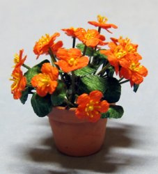 Nasturtium in a Terra Cotta Pot One-inch scale Nasturtium in a Terra Cotta Pot One-inch scale