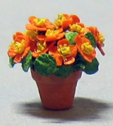Nasturtium in a Pot Quarter-inch scale Nasturtium in a Pot Quarter-inch scale