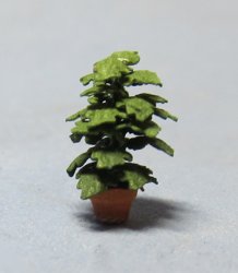 Split-leaf Philodendron in a Pot 1/144th scale