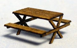 Picnic Table 1/120th scale