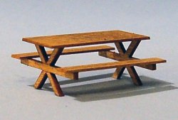 Picnic Table Quarter-inch scale