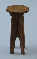 Plant Stand Half-inch scale