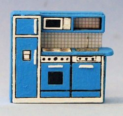 Kid's Play Kitchen Quarter-inch scale