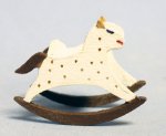 Rocking Horse Seat Half-inch scale