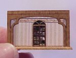 Room Box With Palladian Door 1/144th scale