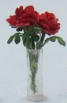 Roses in Vase Quarter-inch scale
