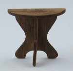 Round Hall Table Half-inch scale