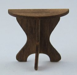 Round Hall Table Half-inch scale