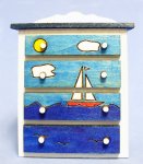 Sailboat Dresser Half-inch scale