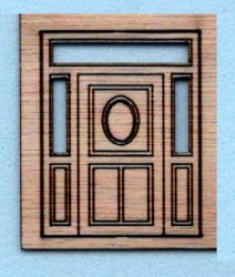 Southern Belle or Plantation Door 1/144th scale