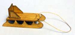 Antique Sled Half-inch scale