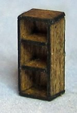 Small Narrow Bookcase 1/144th scale