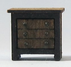 Taylor's Nightstand Quarter-inch scale