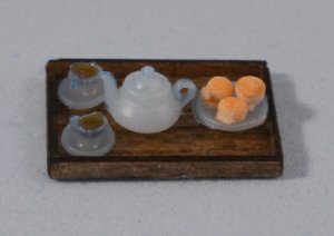 Tea and Crumpets Quarter-inch scale