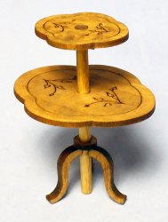 Tiered Table One-inch scale