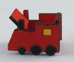 Toy Train Chair Quarter-inch scale