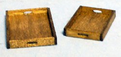 Trays Half-inch scale Trays Half-inch scale
