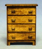 Tribeca Tall Dresser Half-inch scale