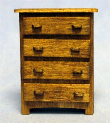 Tribeca Tall Dresser Quarter-inch scale