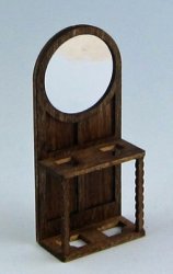 Vintage Hall Stand Half-inch scale