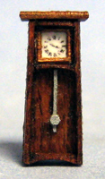 Arts and Crafts Mantle Clock Quarter-inch scale
