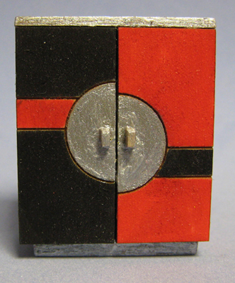 Art Deco Cabinet Half-inch scale - Click Image to Close