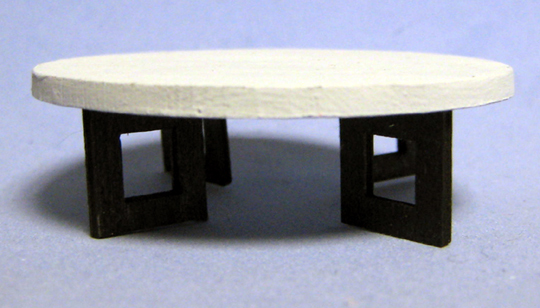 Art Deco Coffee Table Half-inch scale - Click Image to Close