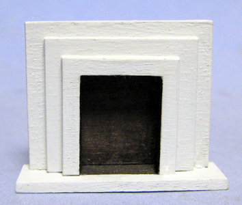 Art Deco Fireplace Quarter-inch scale - Click Image to Close