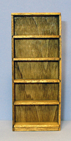 Tall Bookcase Half-inch scale - Click Image to Close