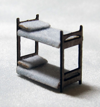 Bunk Bed 1/144th scale - Click Image to Close