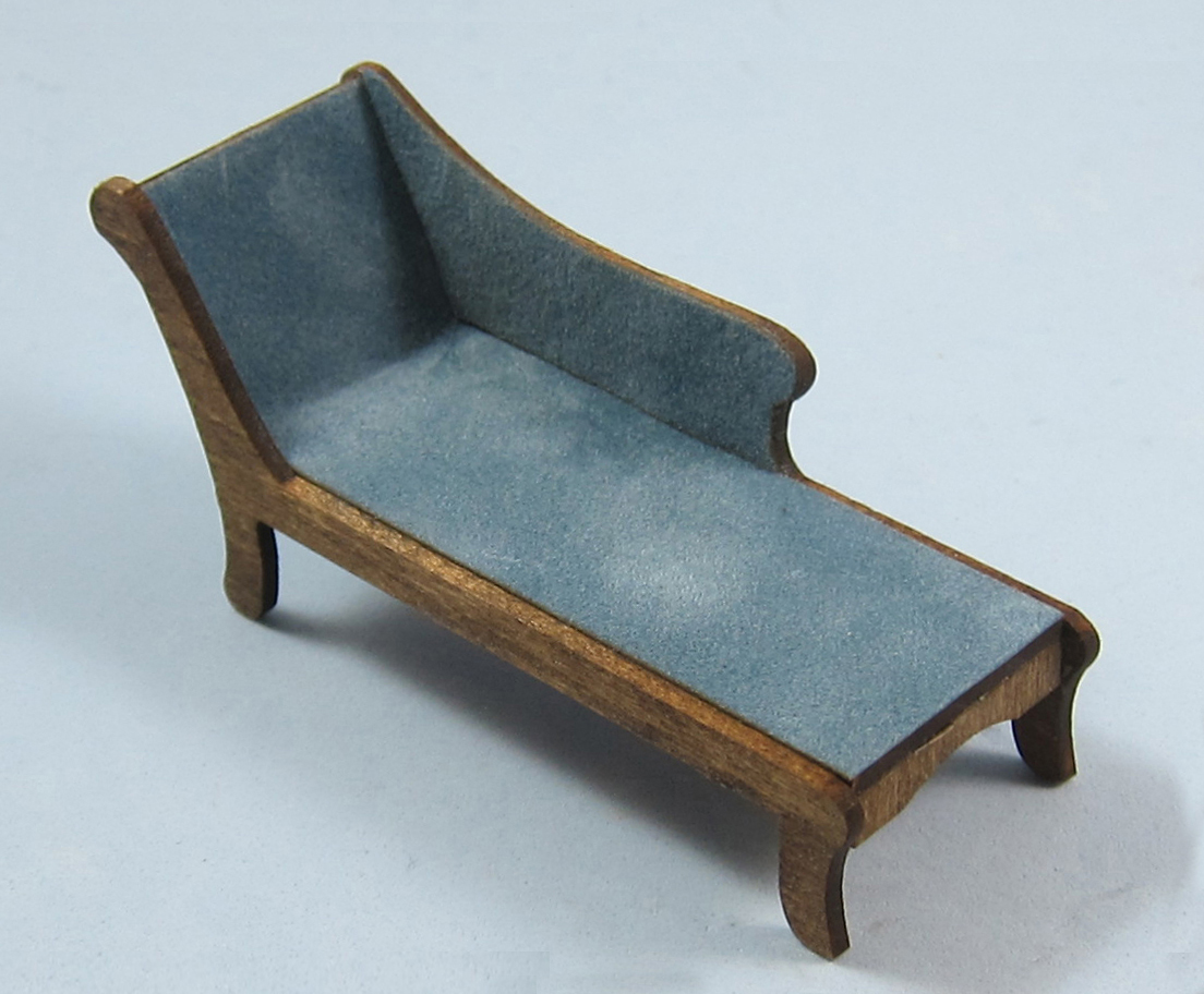 Chaise Lounge Half-inch scale - Click Image to Close