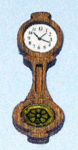 Banjo-Style Wall Clock Quarter-inch scale