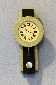 Bergen-Style Wall Clock Half-inch scale - Click Image to Close