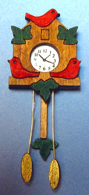 Cuckoo Clock One-inch scale - Click Image to Close