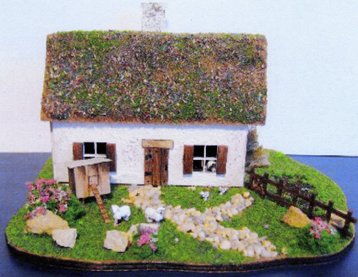 Crofters Cottage 1/144th scale - Click Image to Close