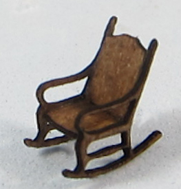 Fancy Rocking Chair 1/144th scale