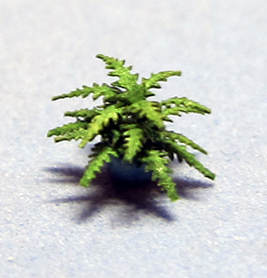 Boston Fern in a Bead 1/144th scale - Click Image to Close