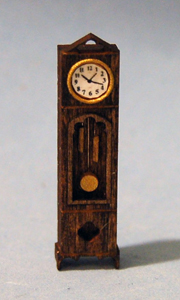 Gothic Clock Quarter-inch scale - Click Image to Close