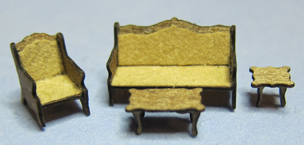 Homestead Living Room Set 1/120th scale - Click Image to Close