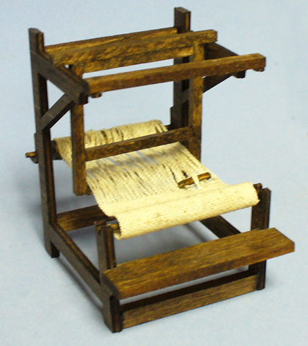Tudor Loom Half-inch scale - Click Image to Close