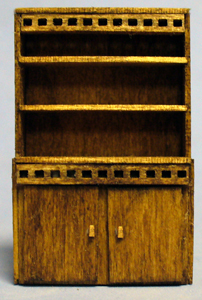 Mesa Hutch Quarter-inch scale