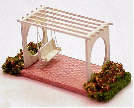 Pergola and Swing 1/144th scale - Click Image to Close