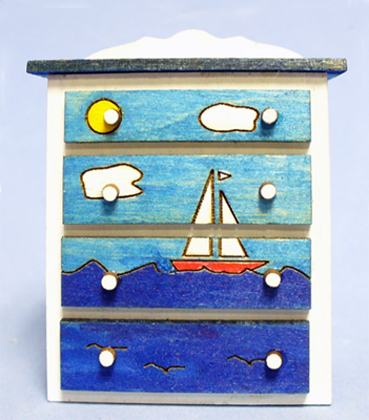 Sailboat Dresser Half-inch scale - Click Image to Close