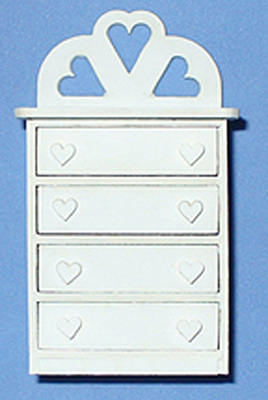 Sarah's Dresser Half-inch scale - Click Image to Close