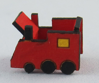 Toy Train Chair Quarter-inch scale - Click Image to Close